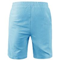 Shorts De Playa Para Hombre Verano Transpirables De Color Sólido Con Cintura Elástica Y Cierre De Cordón Pesas Ligeros Para Correr - details 12