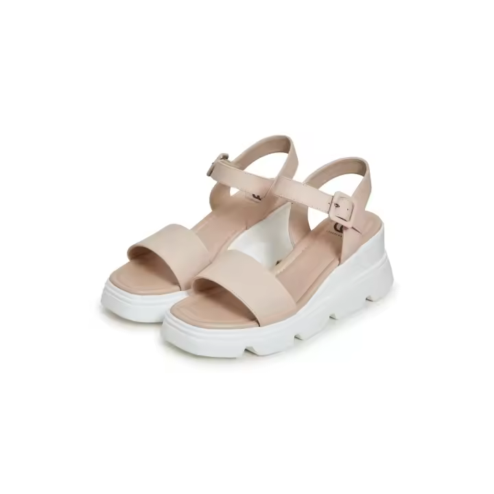 Urban Leather Platform Sandals Sandals urban-leather-platform-sandals Cesare Gaspari - 1