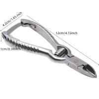 Tijeras De Cutícula De Acero Inoxidable Coloridas Para Manicura Y Pedicura Eliminador De Piel Muerta Herramienta De Peluquería - details 10