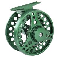 Carrete De Pesca Al Fly Sougayilang CNC Machined Aluminio Cuerpo Acero Inoxidable Eje Principal Knob Antideslizante 5/6 Pesca - details 21