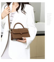 Bolso De Hombro Para Mujer En Cuero PU Moda Bolso Cruzado Vintage Bolsa De Mancuerna Cuadrada Satchel Negro Estilo Fashion - details 3
