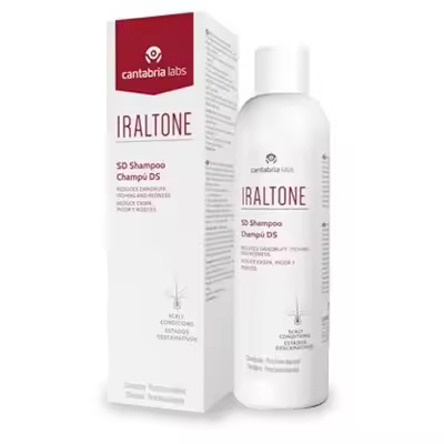 Iraltone Champu DS 200ml. Reduce Caspa, Picor y Rojeces - Acción Anticaspa - Alivia Irritación - 1