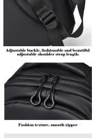 Mochila de de de de Pvc gran capacidad para para hombre, morral negocios Color sólido, Unisex, viaje - details 26
