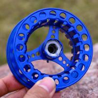 Carrete De Pesca Al Fly Sougayilang CNC Machined Aluminio Cuerpo Acero Inoxidable Eje Principal Knob Antideslizante 5/6 Pesca - details 17