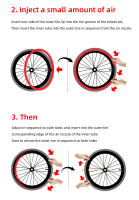Pneumático Interno De Ciclismo Ultraligero MOTSUV TPU 700X18 25 28 32C Válvula Francesa Longitud 45/65/85mm Pieza De Bicicleta - details 12