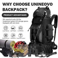 Mochila De Camping Y Senderismo Impermeable De 90L Para Hombres Y Mujeres Bolsa De Deportes Al Aire Libre Gran Capacidad Para Viajes Y Acampar - details 4