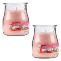 ZIMMY - Pack de Velas Aromáticas en Vasos de Yogurt de Cristal Reciclable - 24h de Cera Vegetal Perfumada - Hechas en España - details 0