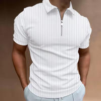 Camisa De Golf Para Hombre Cierre De Terciopelo Casual Manga Corta Estilo Basic Summmer Regular Fit Camiseta De Navidad Con Cuello Redondo - details 2