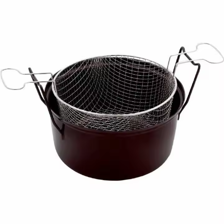 Freidora Baumalu Negro Ø 28 cm - 1