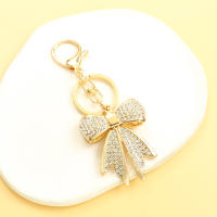 Llavero De Mujer Con Diamantes En Forma De Borla Accesorios Para Bolso Y Llaves Estilo Kpop Romántico Y Dulce Aleación De Zinc Para Coche Interior - details 2