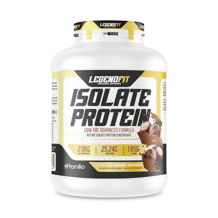 🔥 PROTEÍNA ISOLADA LEGEND FIT – DEFINICIÓN EXTREMA Y SABOR PREMIUM, 2 KG PROTEINA, DIFERENTES SABORES- CHOCOKIT,FRESA PLÁTANO, HELADO DE VAINILLA, CHOCOLATE BLANCO, BOMBÓN AVELLANA, DEFINICIÓN MUYSCULAR, RECUPERACIÓN POST ENTRENO.