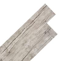 vidaXL 36x Lama de Suelo 5,02 m² PVC 2mm Roble Baldosa Tarima Flotante Color Gris claro,  Estampado gris,  Gris rayado y mas - details 1