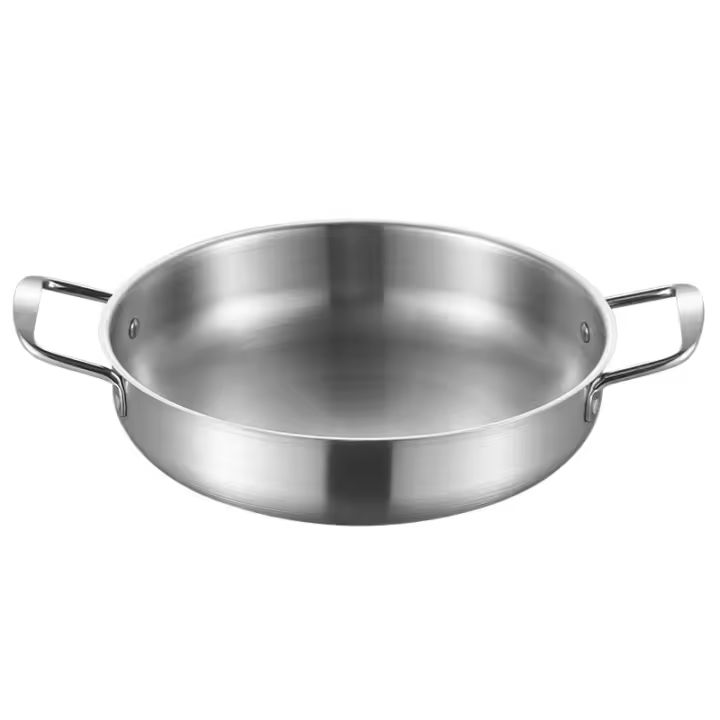 1 olla Dorada de Maple inoxidable para ramen, Olla Caliente, Olla para SOPA, utensiilios de Cocina Para Cangrejos de Río y marcos, de Cocina utensiilios, suministros para Restaurantes - 1