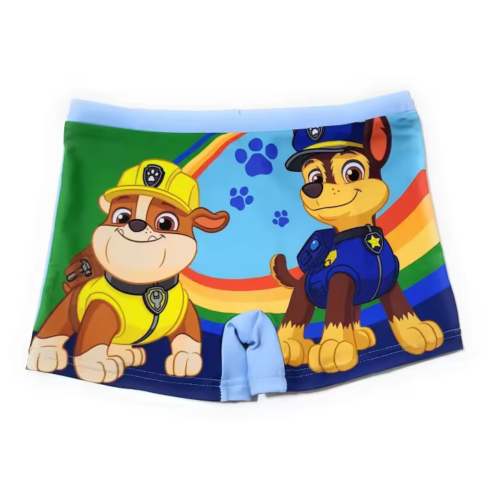 Bañador Patrulla Canina para Niños | Bañador Patrulla Canina tipo Bóxer | Bañador Paw Patrol para Playa o Piscina | Ropa de Baño Patrulla Canina ideal para Niños | Bañador de Chase Marshall o Rubble - 1