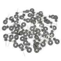 50Pcs Aisladores De Valla Eléctrica Duraderos Postes De Tornillo Multiusos Accesorios Para Jardín Aislador De Post Para Valla Eléctrica - details 5