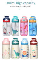 Kids Insulated 316 Stainless Steel Water Bottle with Straw, BPA-Free Sports Metal Water Bottle for Home, Office or Car, 14 OZ - details 5