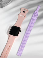 Reloj Inteligente Para Niños 2PCS Pulsera Deportiva Estilo Simple Y Moda Pantalla Táctil Regalo Para Chicos Y Chicas - details 12