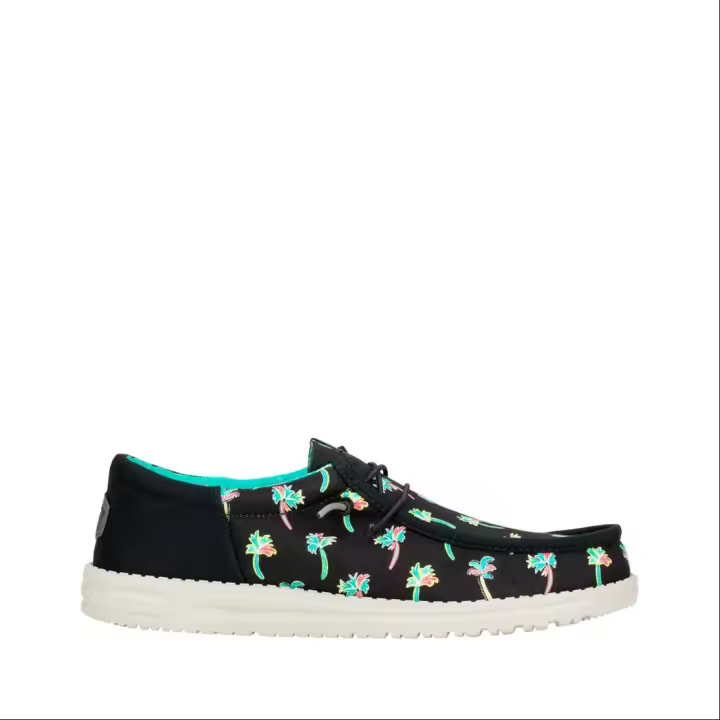 HEY DUDE NAUTICO PALMERAS NEGRO - 1