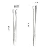 Pinzas De Barbecue De Acero Inoxidable Para Cocina Pinzas De Alimentos Para Asado Y Carne Accesorios De Cocina Pinzas De Cocinar - details 3