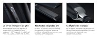 ghd platinum+ negra - Plancha de pelo profesional inteligente, menos rotura del cabello, más brillo y protección del color, tecnología Ultra-zone, temperatura óptima de peinado 185ºC homogénea - details 0