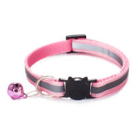 Collar Reflectante Para Gatos Ajustable De 9 Colores Con Bola De Cuerda Seguridad Elástica Material Suave Collar De Cuello Con Anillo Y Collarín Para Mascotas - details 5
