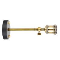 Lámpara De Pared Individual Estilo Industrial Retro Para Dormitorio Sala De Estar Estudio Pasillo Escalera E27 Sin Bombilla Incluida Metal Negro - details 13