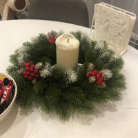 100pcs Ramas De Pino Artificiales De 10cm Para Decoración De Navidad Guirnalda De Navidad Árbol De Navidad DIY Plástico - details 9