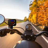 Medidor Digital De Temperatura De Cilindro KOSO Para Motocicleta Universal USB Recargable 3 En 1 Mini LCD Universal Para Motos - details 1