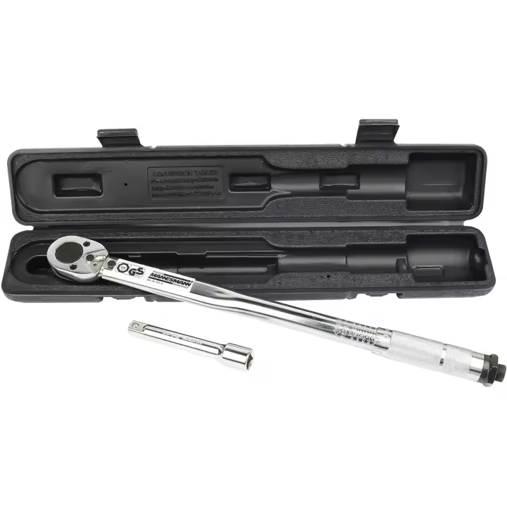 MANNESMANN - LLAVE DINAMOMETRICA 1/2" 40-210Nm CON ALARGADERA- MANNESMANN - M183 - 1