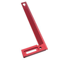 Regla De Ángulo Recto De Aluminio Para Carpintería Scribe L-Type Con Agujero Y Marcado Herramienta De Carpintería Para Trabajos De Madera - details 8