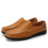 Zapatos Casuales Para Hombre De Cuero Negro Talla Grande 37-47 Loafers Moccasins De Marca Lujo Respirables Slip on 2024 - details 20