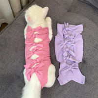 Ropa Postoperatoria Para Gatos Esterilizados Previene Lamería Transpirable Pantalones Fisiológicos Ayuda En El Desamamamiento Producto Para Mascotas - details 4