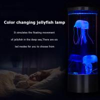 Lámpara De Medusa JELLYFISH RGB LED Para Decoración De Hogar Y Dormitorio Luz Nocturna Del Océano Regalo De Cumpleaños Para Niños - details 8