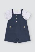 Conjunto Peto Marinero para bebé unisex - Ysabel Mora, cómodo y elegante para los más pequeños de la casa - details 0