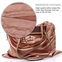 Bolsas De Polvo Para Bolso De Mano Cubierta De Seda Gruesa Bolsa De Almacenamiento Con Cordón Para Tote Bolso Zapatos Botas a Prueba De Polvo - details 2