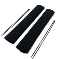Protector De Manillar Para Motocicleta Color Negro Absorbedor De Choque Cubierta De Envoltura Para CRF YZF KLX Motocross ATV Quad - details 3