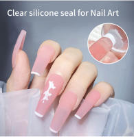 Set De 1 Unidad De Placas De Stamping Para Uñas Con Estampador Y Scraper Transparente Accesorios De Manicura Templado De Silicona Y Plástico - details 3