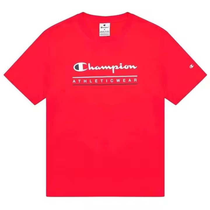 Camiseta de Manga Corta Champion  para hombre en color rojo - 1