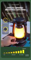 Lámpara De Escritorio LED Retro Caballo Decoración De Ambiente Recargable Para Camping Al Aire Libre Barra De Luz Linterna De Hogar - details 1