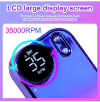 Máquina De Uñas Recargable 35000RPM Con Pantalla LCD Bajo Ruido Profesional Pulidora De Uñas Con Conjunto De Accesorios Para Manicura - details 5