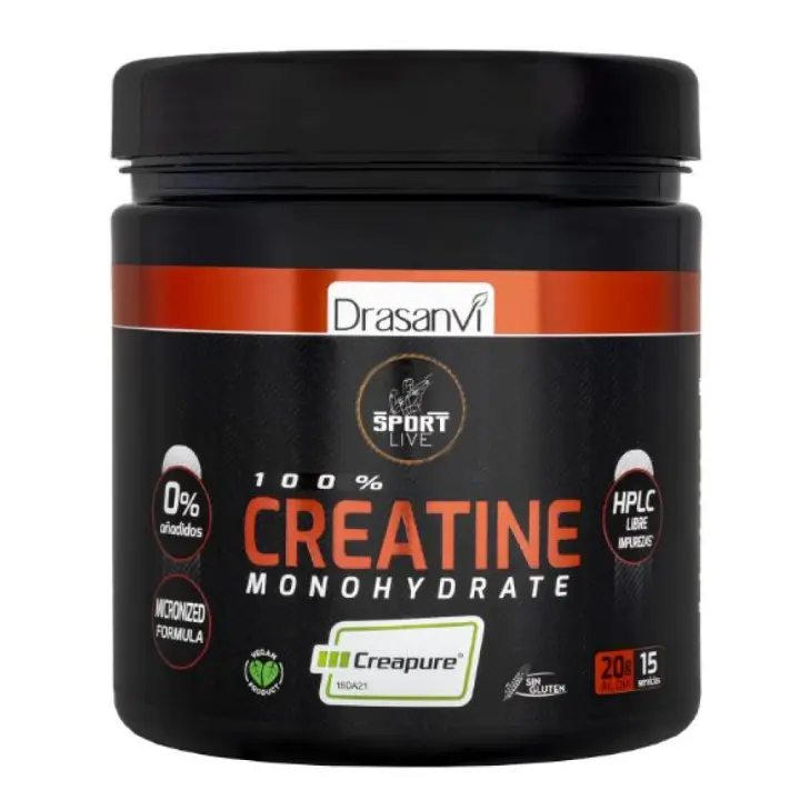 Sport Live 100% Creatine Monohydrate Creapure 300 Gr de la marca Drasanvi - 1