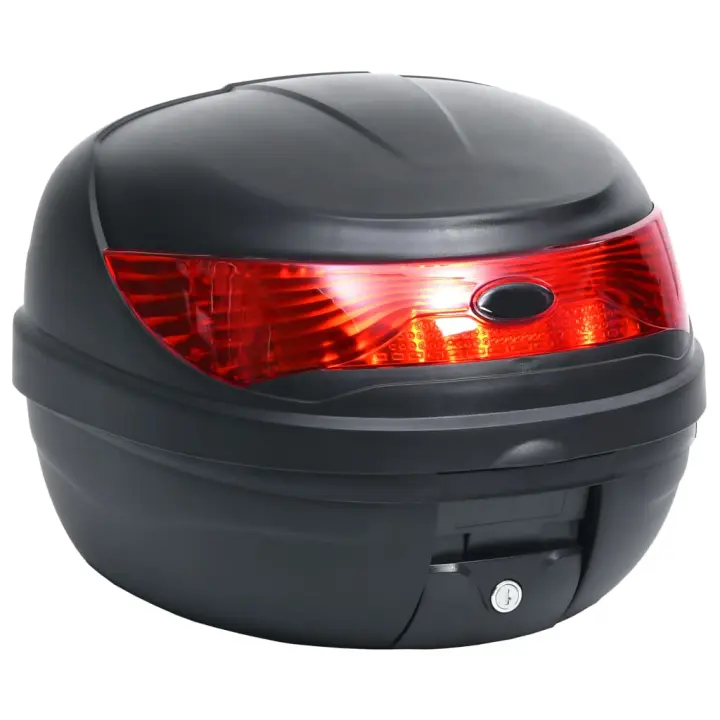 vidaXL Baúl para motos un casco 35 L Maleta moto - 1
