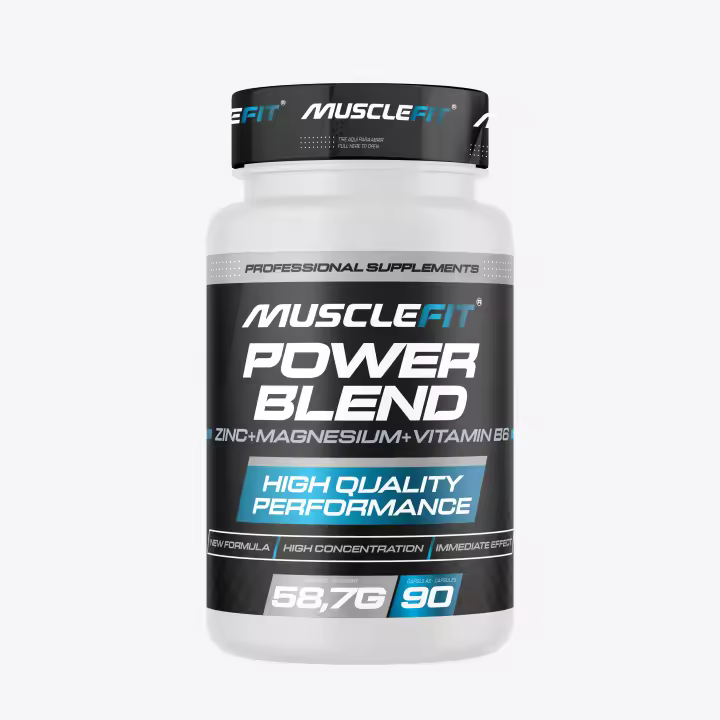 Power Blend - MuscleFit│90 cápsulas│VItaminas esenciales - 1