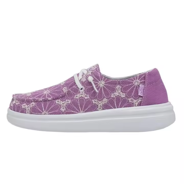 Hey Dude Wendy Rise Eyelet Mujer - Mocasines italianos casual - Extraligeros y cómodos - 1
