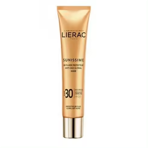 Crema Hidratante Lierac Sunissime Fluido Protector Bb AntiEdad Color Doré Spf30 40ml - 1
