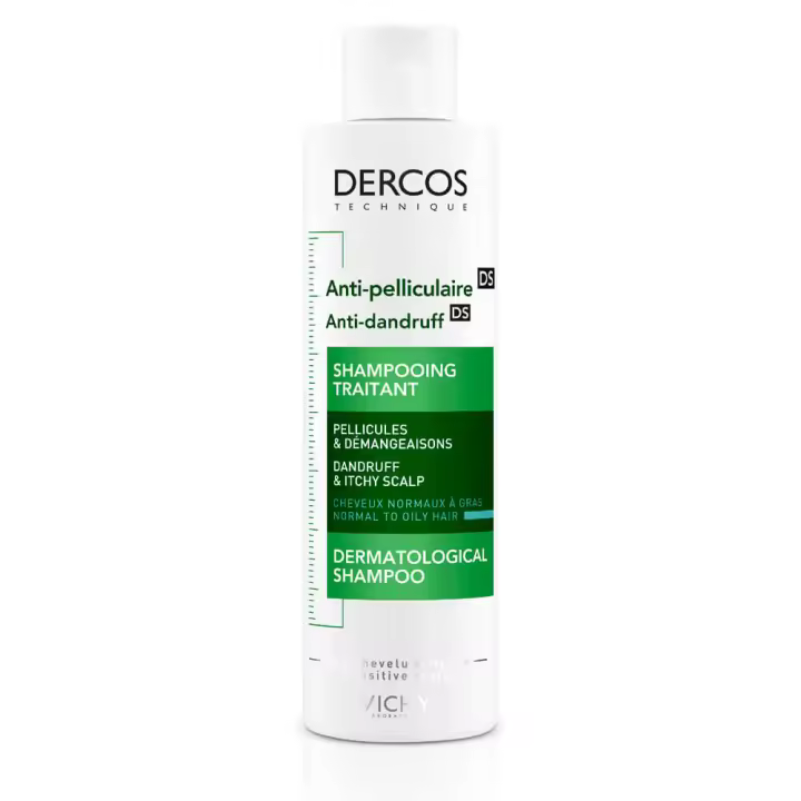 Vichy Dercos Champú Anticaspa Grasa 200 ml - 1