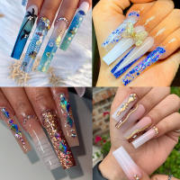 120pcs/box Tiras De Extensión De Uñas Acrílicas Completo Falso Nariz De Building Gel Herramientas De Arte De Uñas Forma Dual Moldes De Extensión De Uñas - details 10