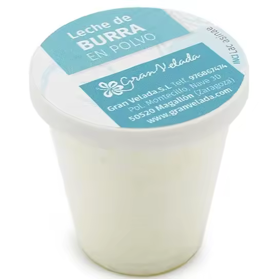 Leche de Burra en Polvo: Hidratante y Regenerante para Jabones y Cremas. Fuente de Colágeno, Antioxidantes y Antiedad, Producto Estimulador Dérmico. - 1