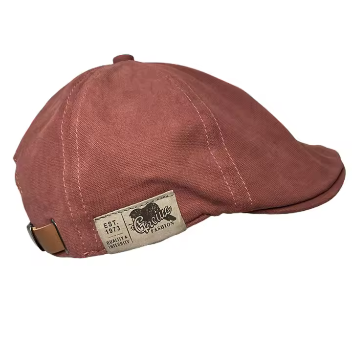 Hombres Boina Britanica Venta color sólido ajustable hombres sombrero para - 1