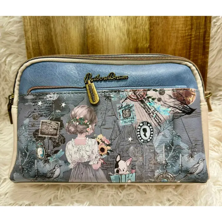 Sweet & Candy Bags Bolso Bandolera Mujer con Muñeca de Sweet Candy con Cremallera y Correa Ajustable - 1